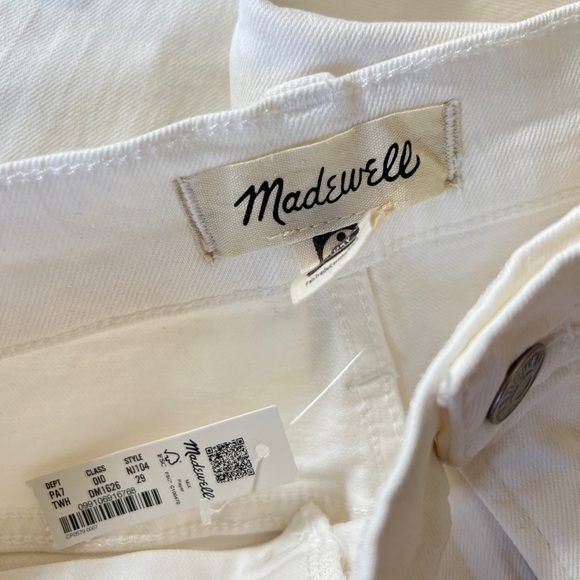 Women's White Flare Jeans - Picture 2 of 6